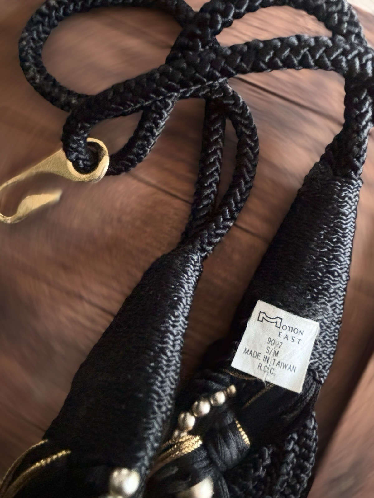 Vintage Motion East Braided Statement Belt