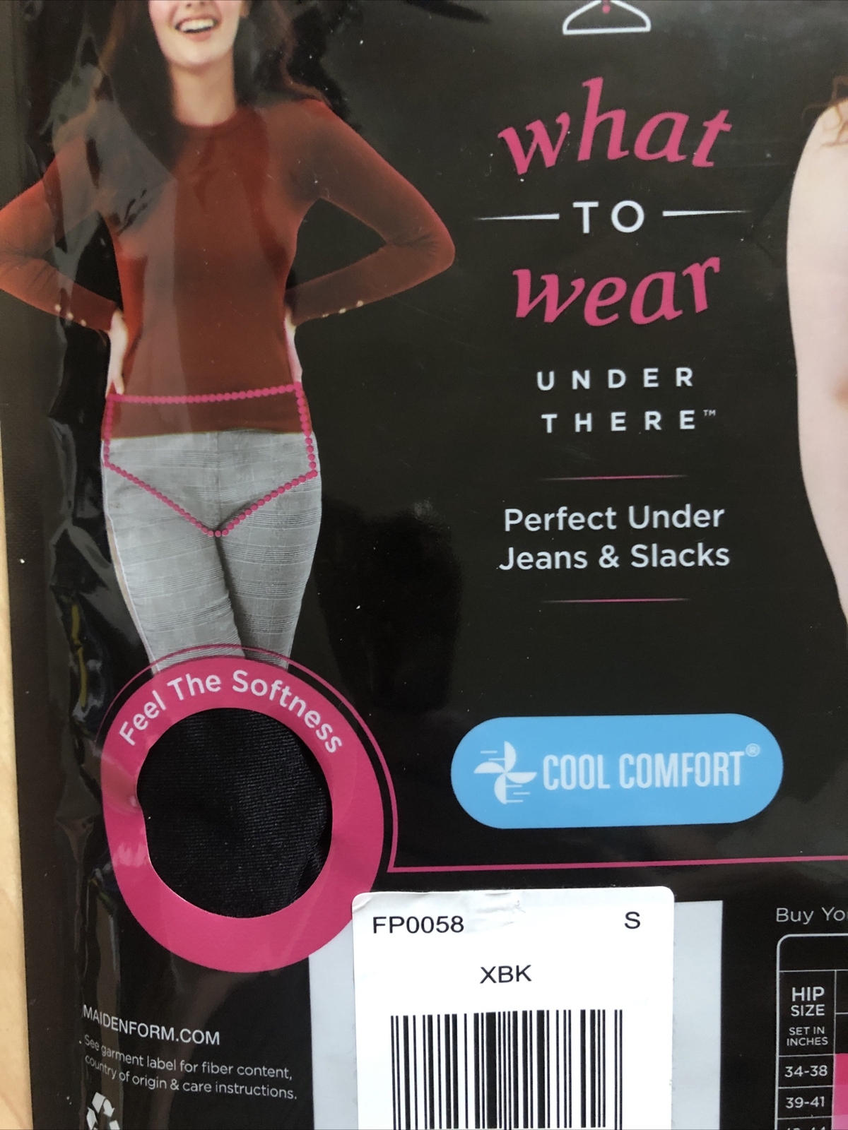 Maidenform Flexees Brief Shaper Smooths Light FP0058 Cool Comfort Size S, New