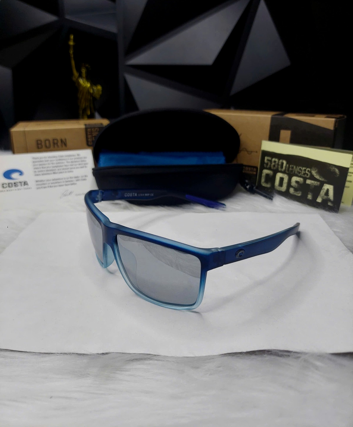 Costa Del Mar Rinconcito Gradient Blue Frame/gray Polarized Lenses
