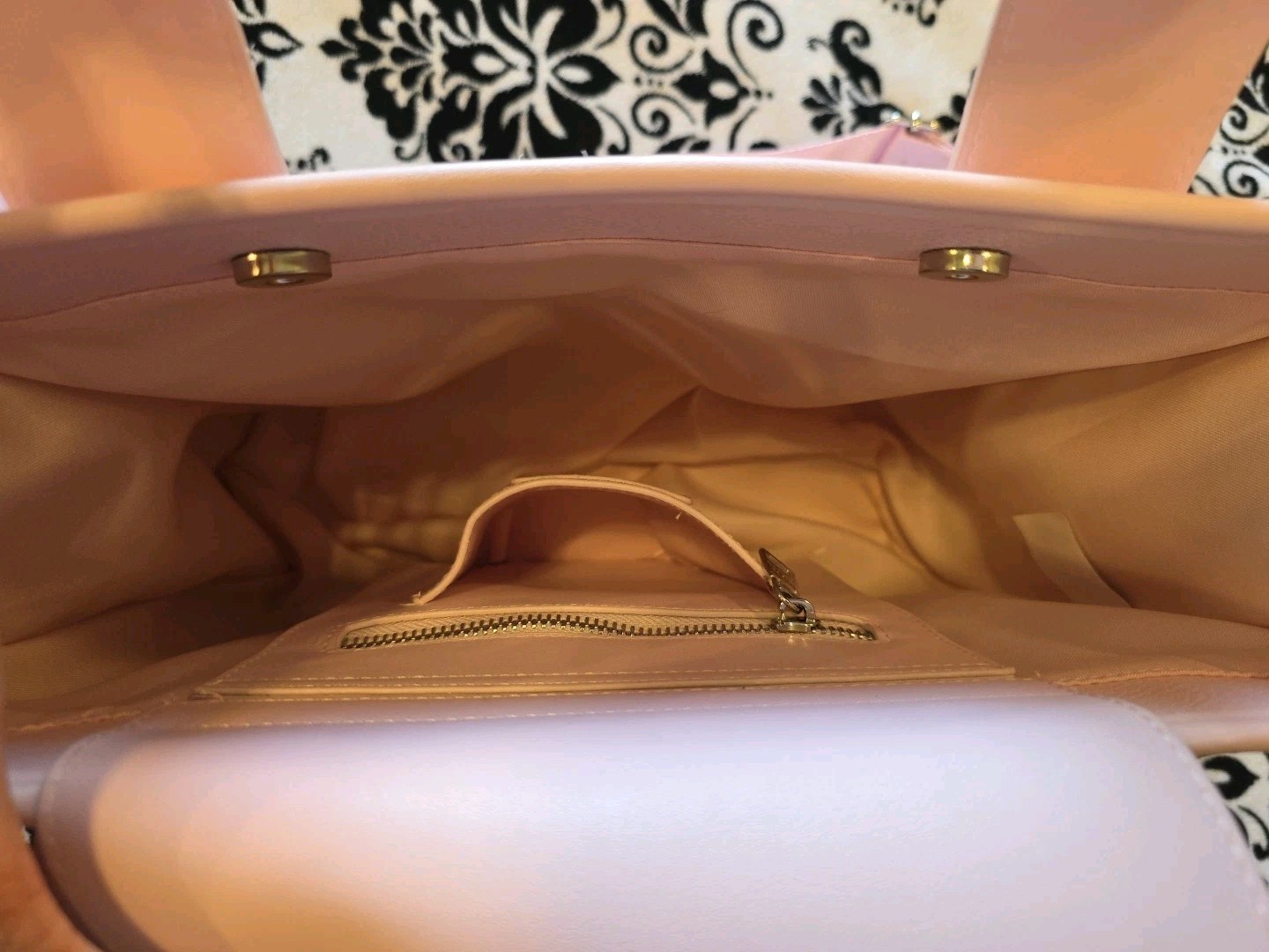 NWT STEVE MADDEN BWEBBER-EL LARGE TOTE SHOULDER BAG PINK FROST PLUS WALLET! NEW
