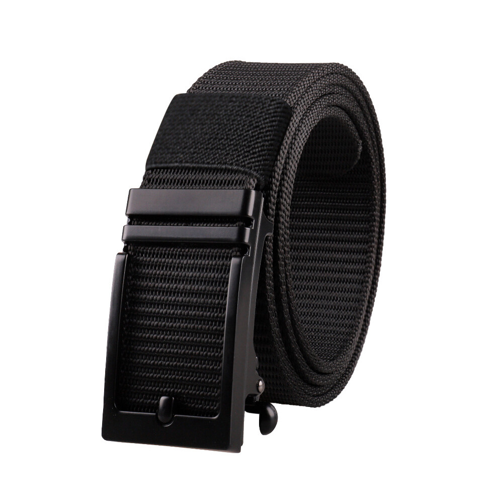 Men’s Belt Tactical Ratchet With Automatic Slide Buckle Quick Release Nylon Belt