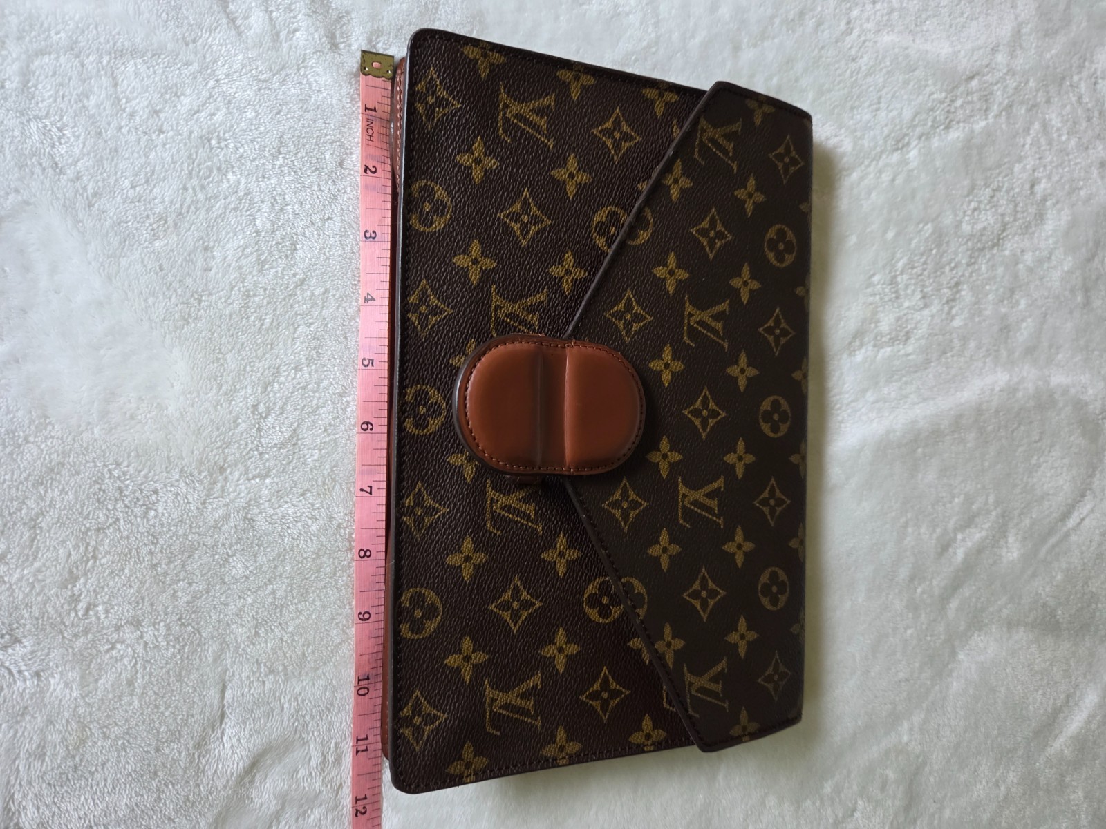 Louis Vuitton authentic pre owned ladies evening bag/clutch
