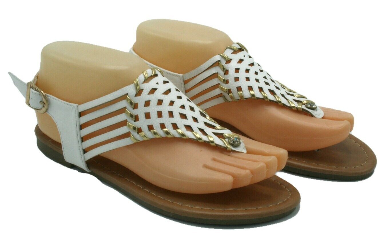 Womens Fashion Colors Roman Gladiator Open Toes Strappy Sandals 6