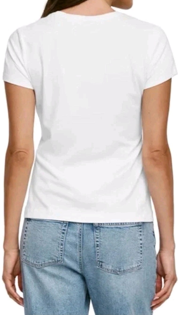 Banana Republic Women’s Crewneck Short Sleeve T-shirt, 3-pack S, M