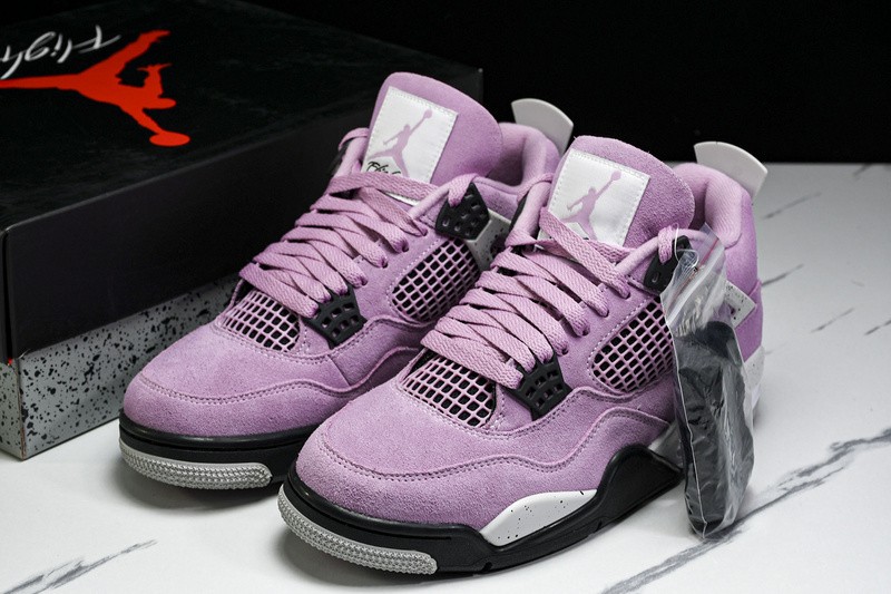 AQ9129-501 AJ 4 Retro Orchid Men’s Shoe Sizes 4-14