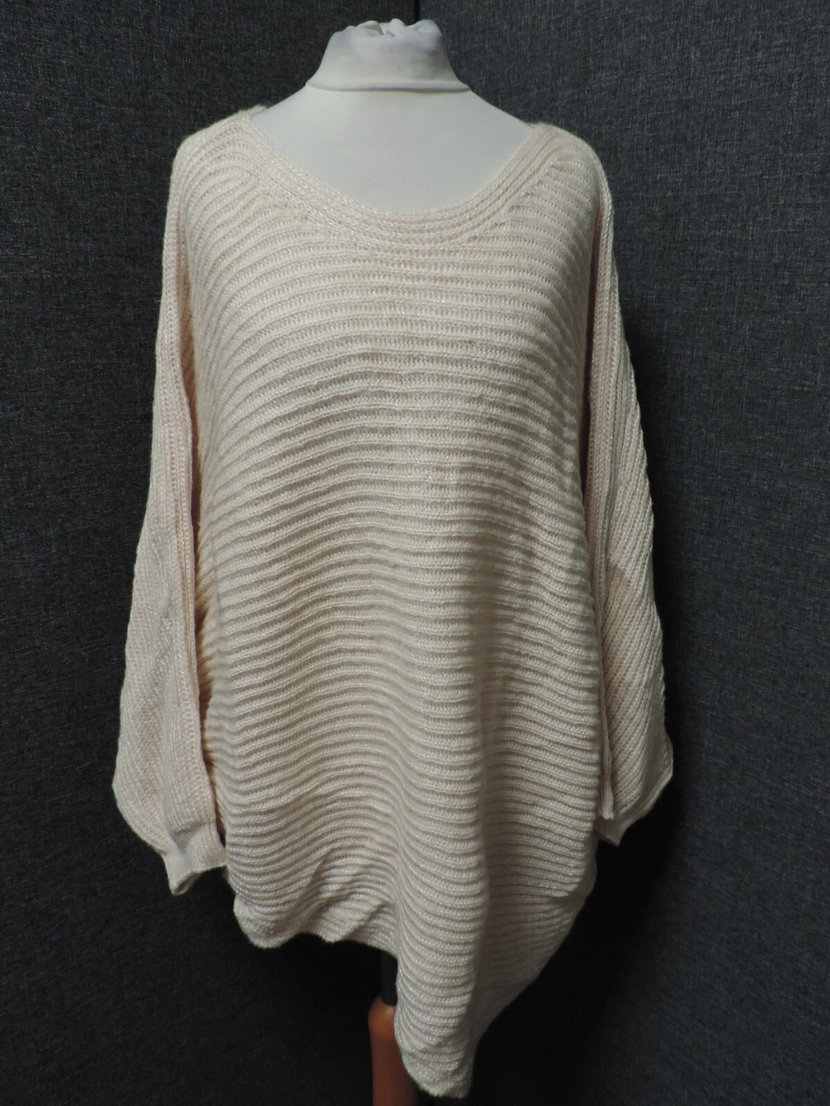 Next Chunky Knit Asymmetric Hem Jumper Large RRP £32 LN121 MM 11