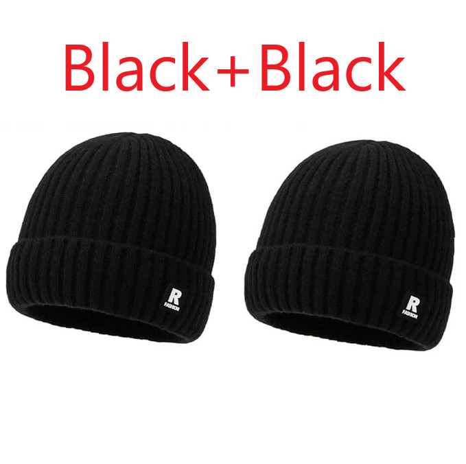 2PCS Military Tactical Skull Cap Winter Warm Fleece Windproof Ski Beanie Hats