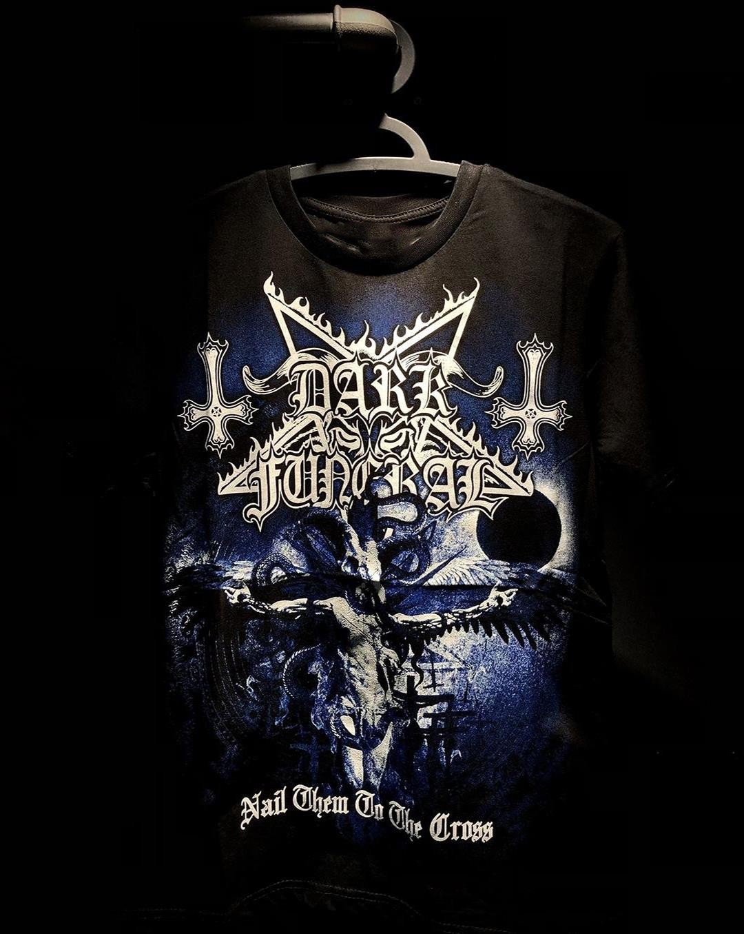 DARK FUNERAL Nail Them to the Cross Black unisex S-5XL T-Shirt HRN615