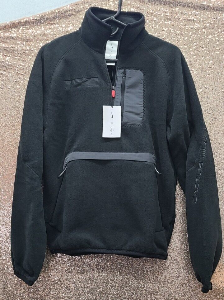 Travis Scott CACT.US CORP x Nike 1/4 Zip Fleece Jacket «Phantom» Size Medium