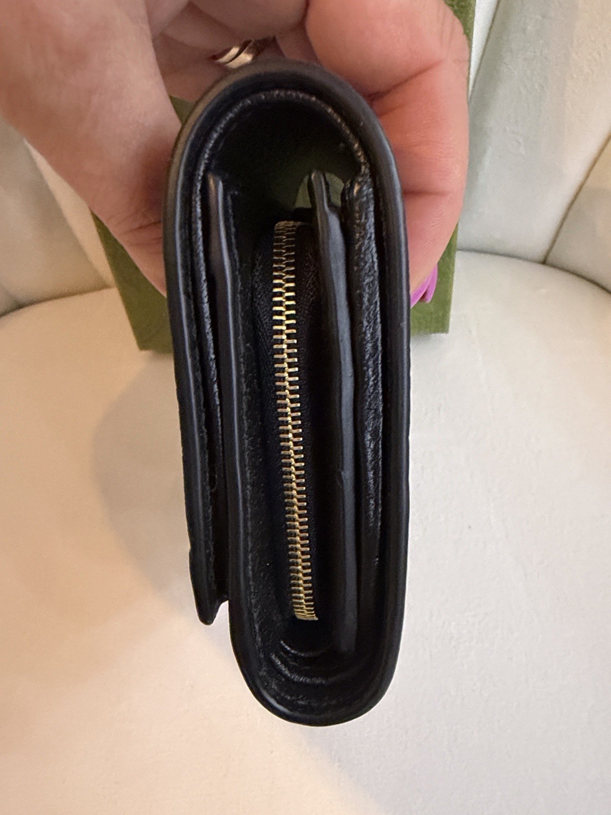 GUCCI | ✨NEW✨ GG Ophidia Web Bifold Wallet in Black