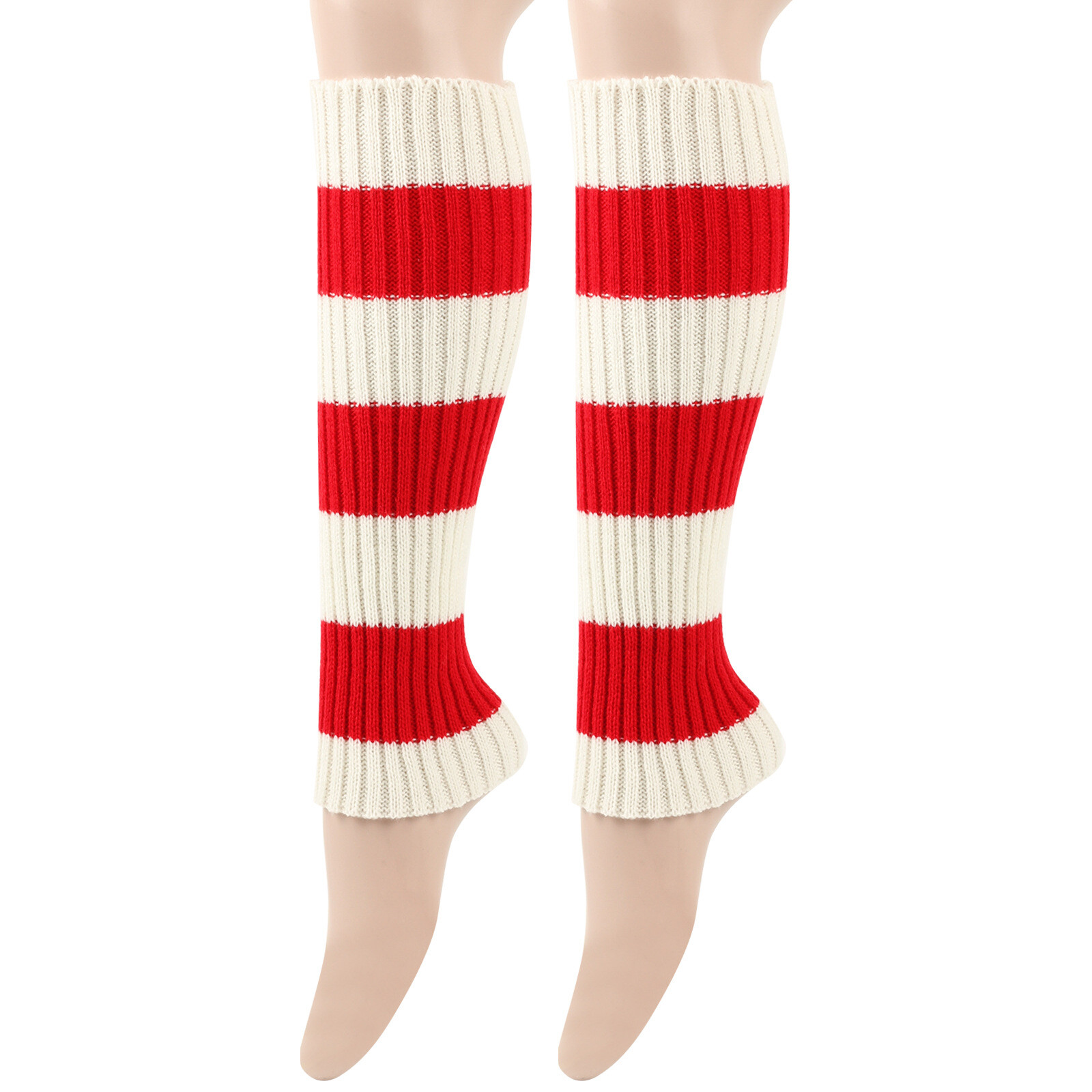 Fashion Legging Boot Socks Foot Cover Winter Warm Knit Crochet Knee Leg Warmers