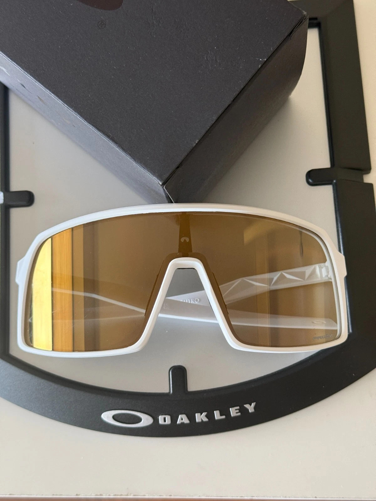 Oakley SUTRO Sunglasses OO9406 Matte White Frame W/ PRIZM 24K Gold Lens NEW