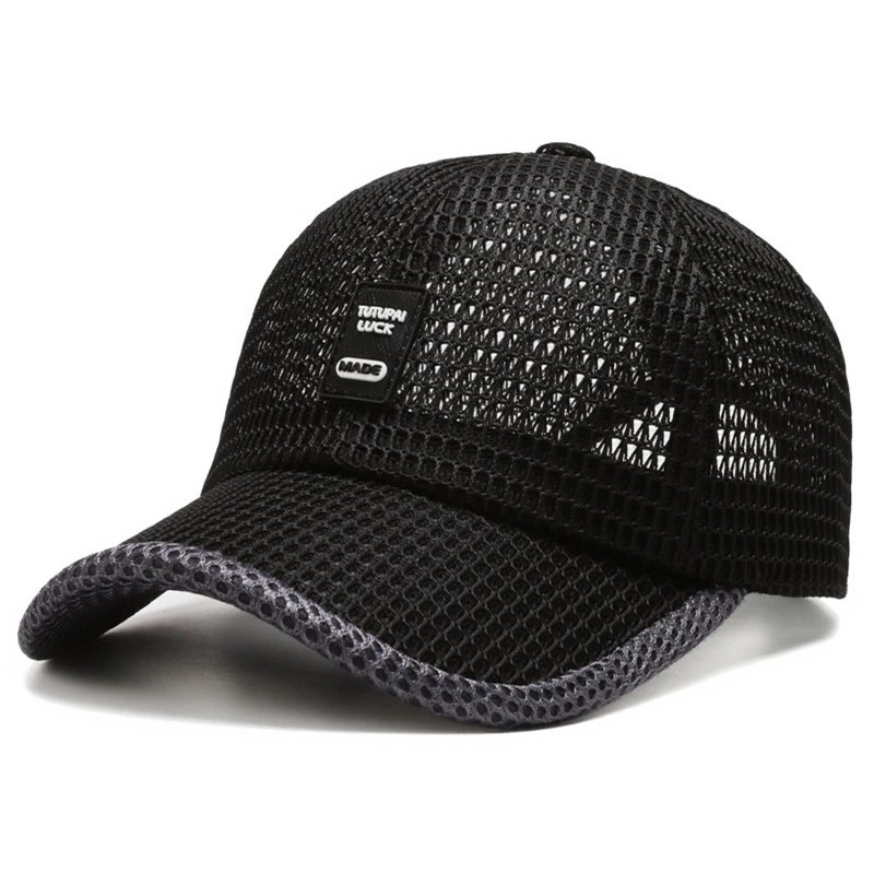 Men’s Breathable Mesh Baseball Cap Summer Outdoor Hat Trucker Cap Gym Fun Gift
