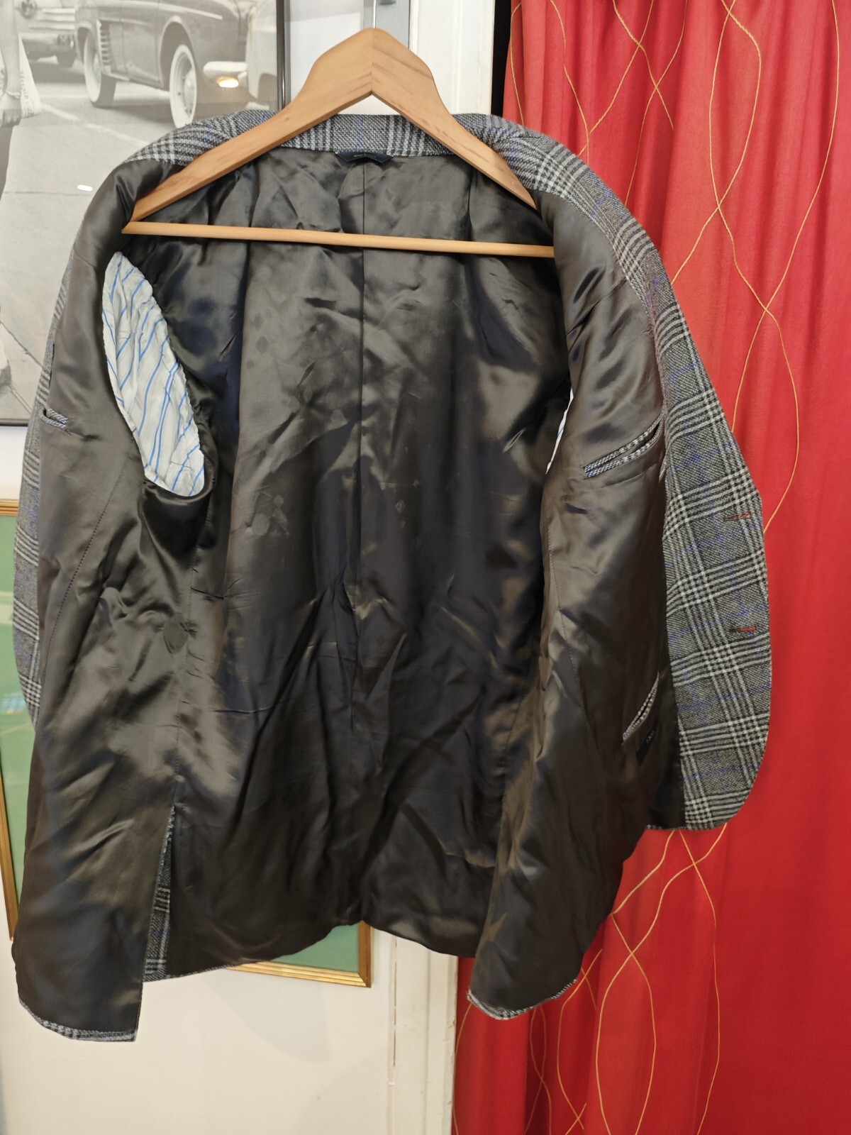Tombolini 700€ Men’ Blazer Jacket 100% Wool Size EU 56 ( XXL ) Made in Italy