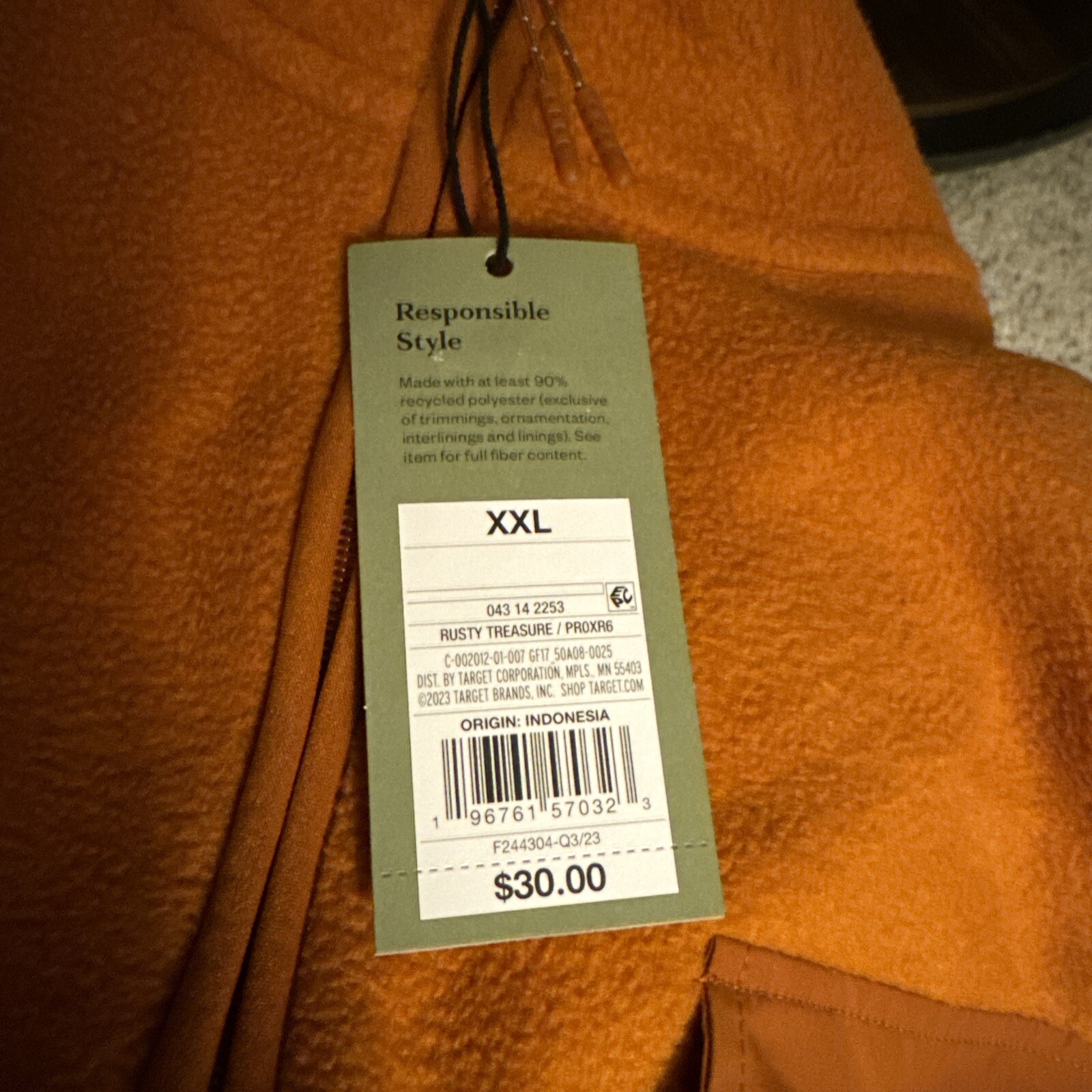 Goodfellow Quarter Zip Fleece Pullover – Sweatshirt like- Sizes & Colors choice