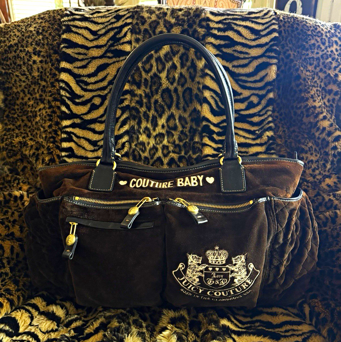 Juicy Couture Couture Baby diaper bag