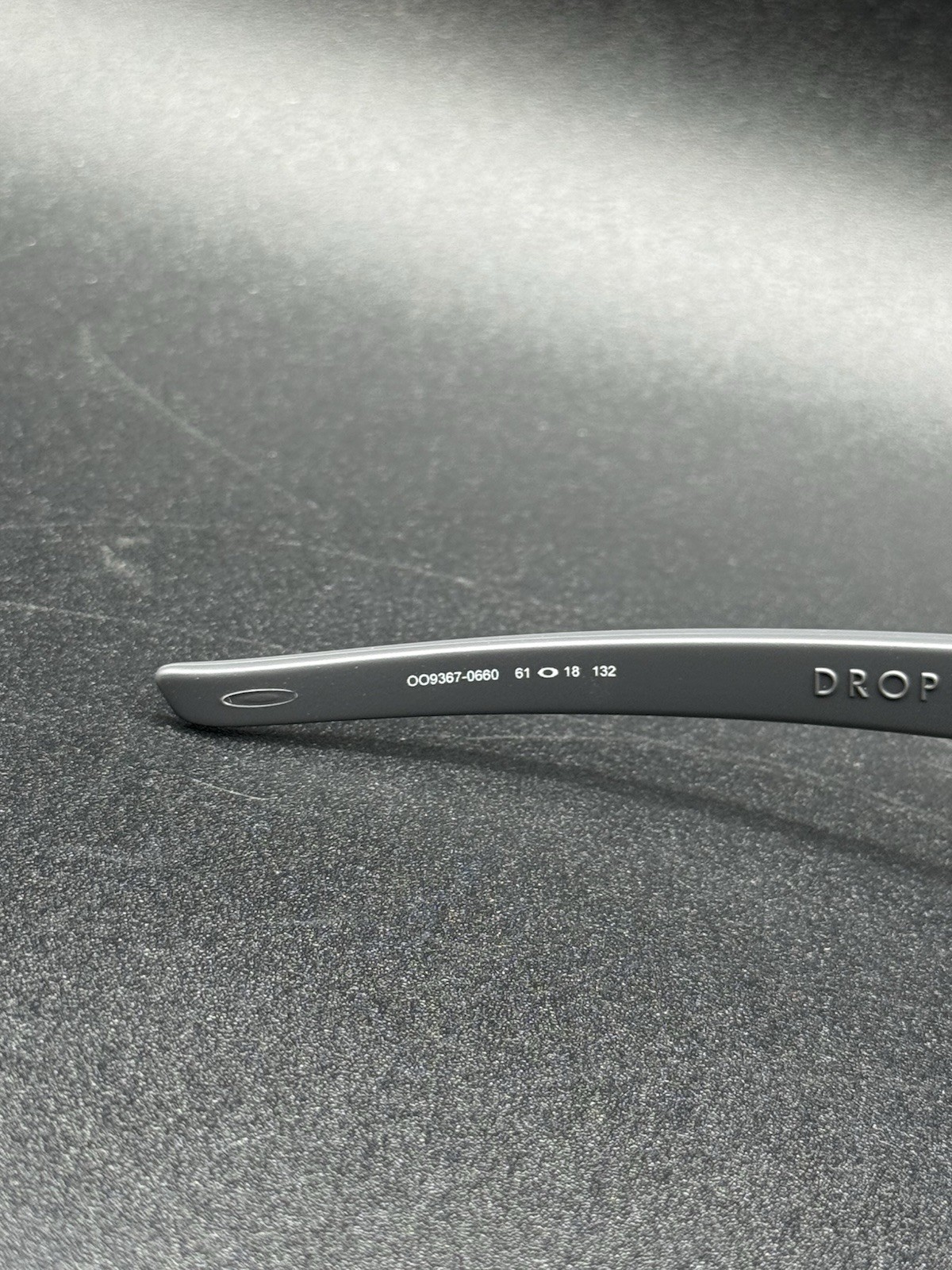 Oakley Drop Point Matte Dark Grey/Prizm Sapphire Iridium Polarized OO9367-0660