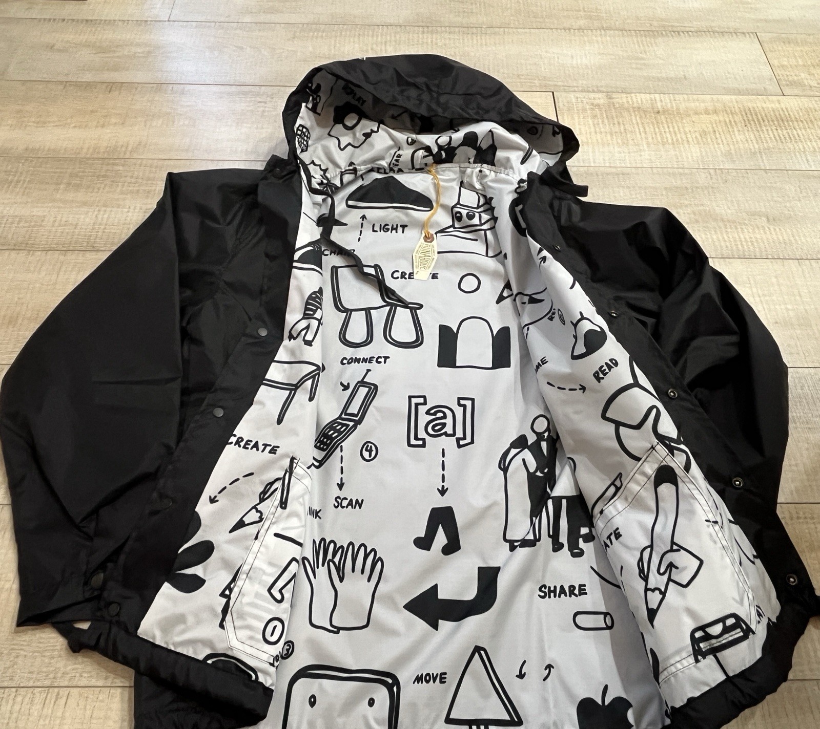 Runabout Goods Reversible Jacket in Men’s Size Small