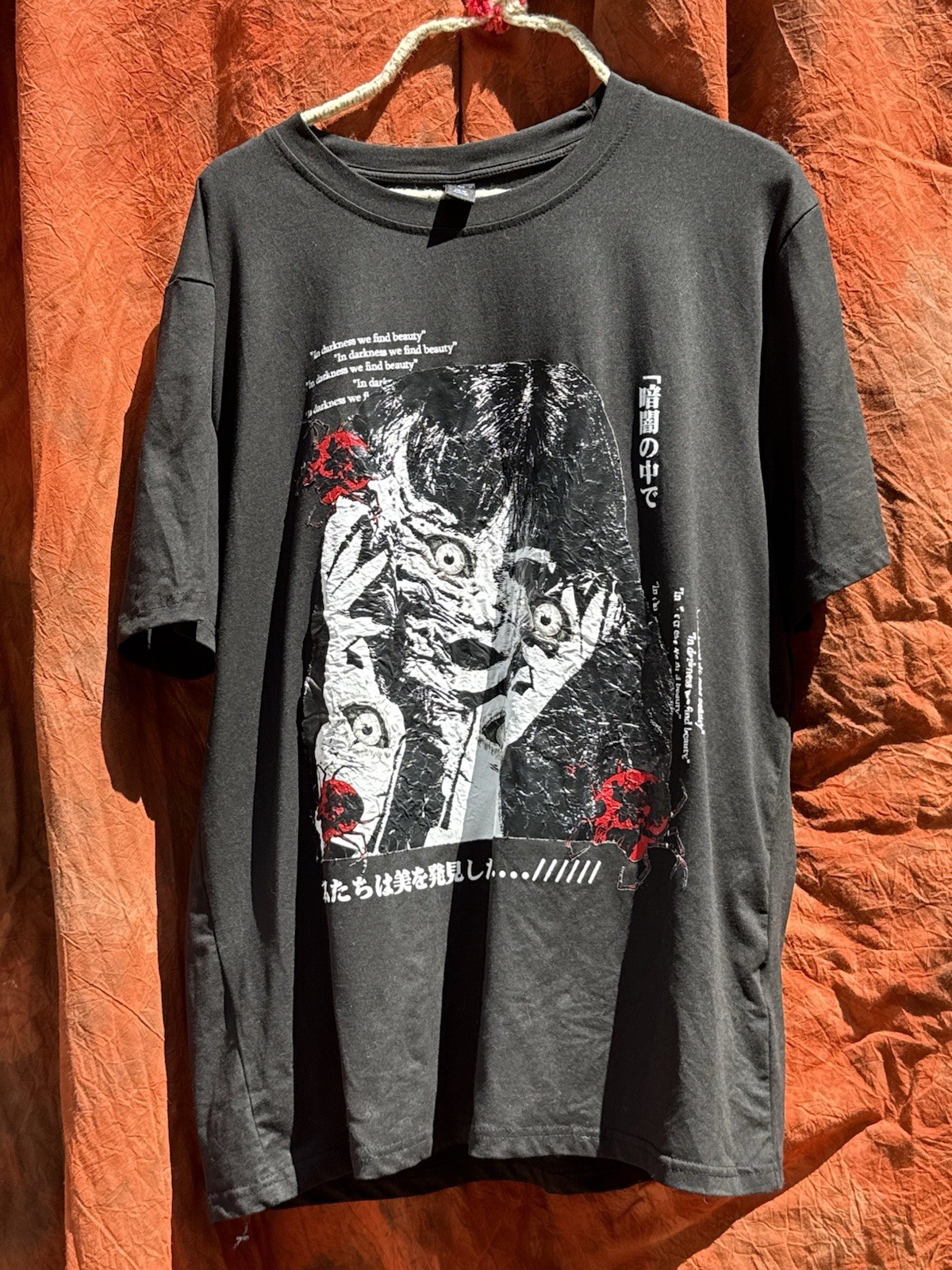 Junji Ito Tomie Japanese Horror Manga T Shirt Black Us 38 M Eur 48