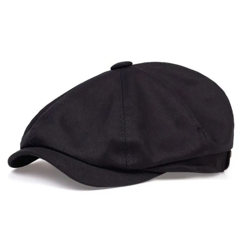 Vintage Newsboy Cap Baker Boy Flat Ivy Gatsby Cabbie Driving Golf Hat Unisex
