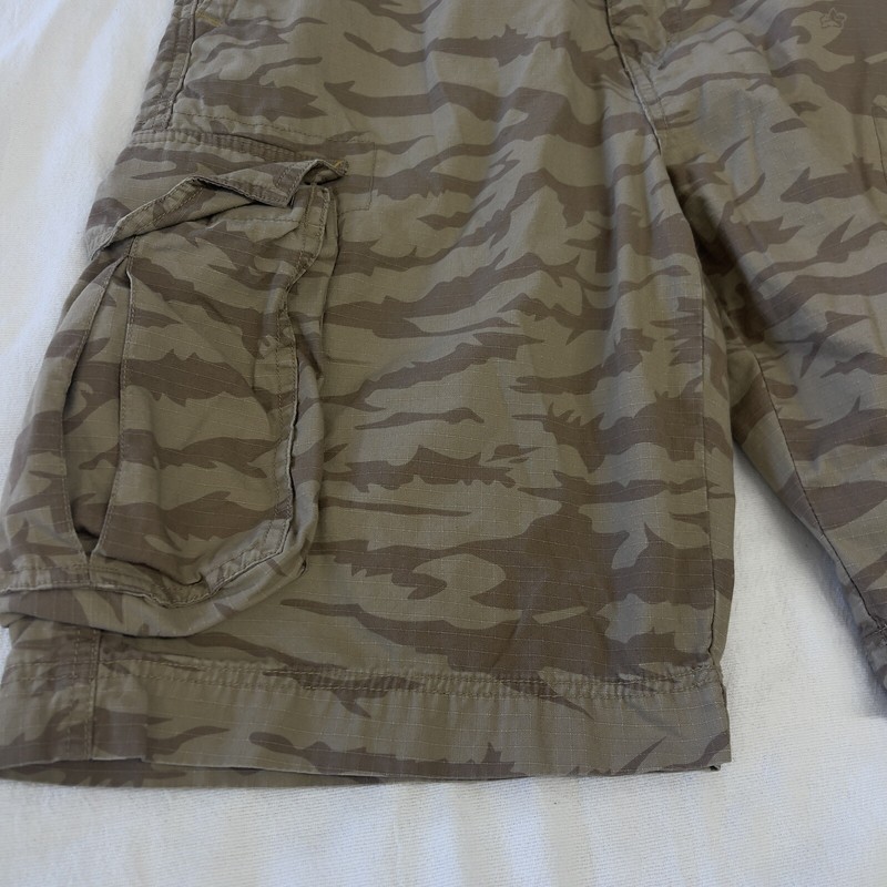 FOX Racing Shorts Cargo Brown Camo Twill Riding Biking Walking Men Sz W-30 L-11. gallery