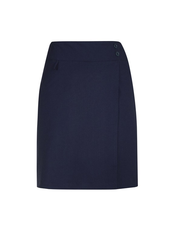 Biz Care Comfort Womens Skort With Breathable Durable Easy Care Fabric New