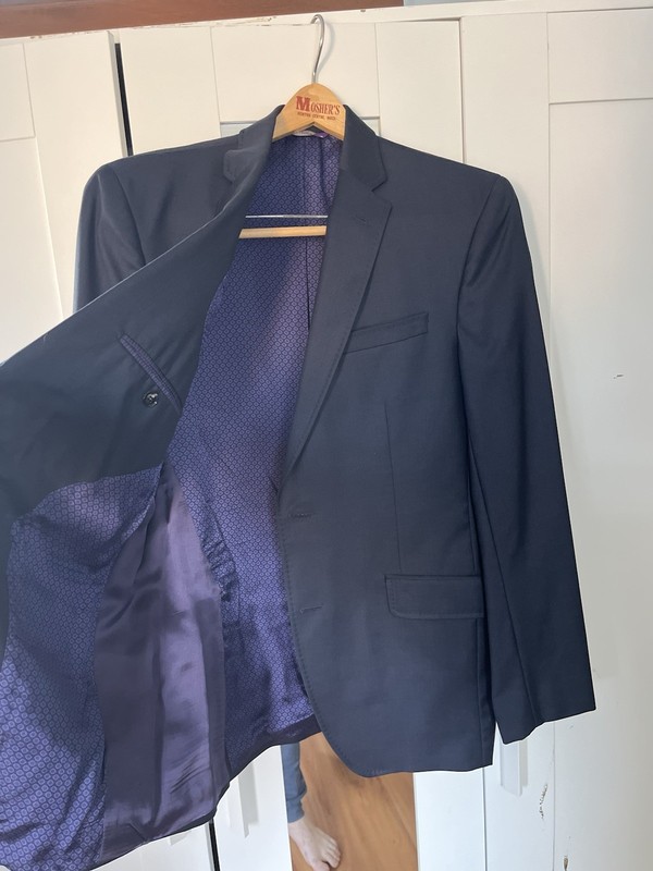 Ted Baker Endurance Navy Suit, 40R Jacket, 32x30 Pants gallery