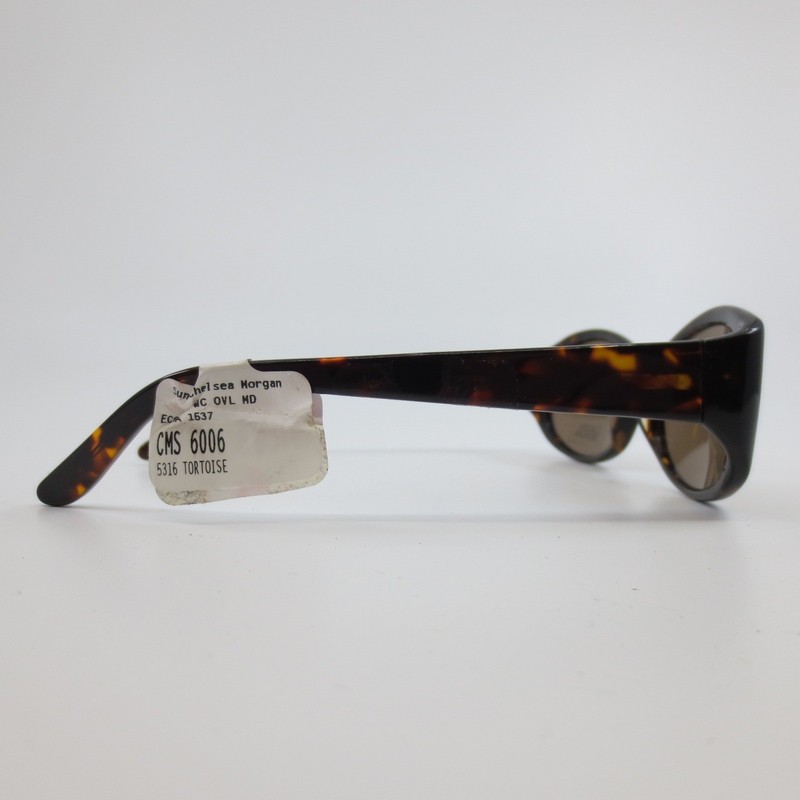 Chelsea Morgan Suns Sunglasses Tortoise Oval Frames CMS 6006 TO 53-16-130 Brown gallery