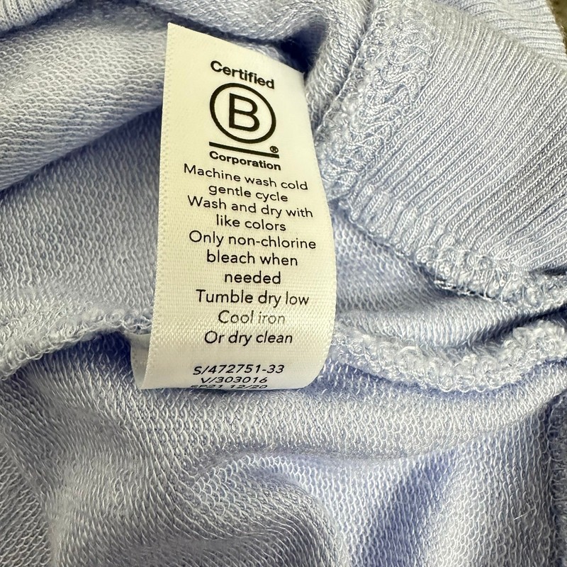 Athleta Mindset Sweatshirt Lavender Blue Modal Pullover LP S/472751-33 gallery