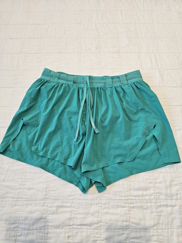 LSKD Accelerate 3” Mid Rise Running Shorts Women’s Size Small Teal