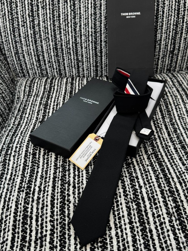 Thom Browne classic wool tie gallery