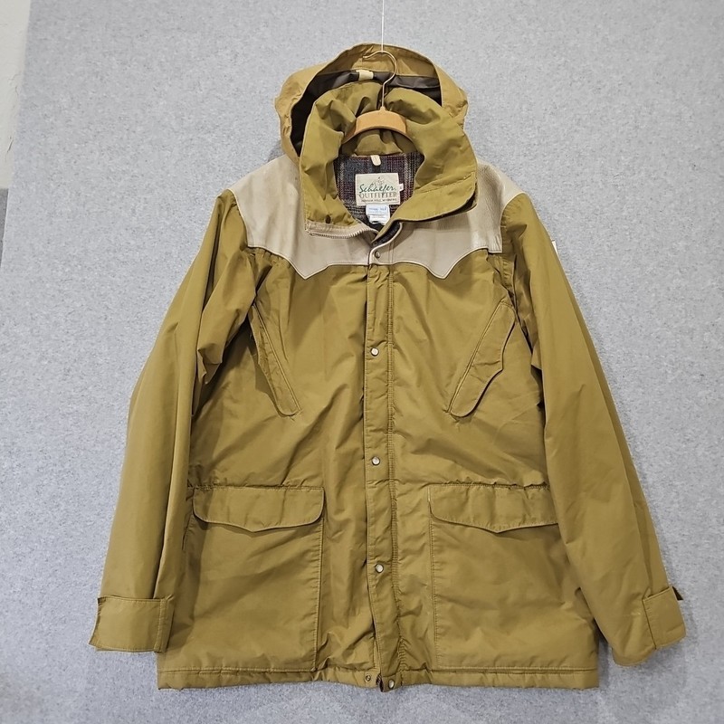 Schaefer Outfitter Wyoming Vtg Expedition Parka Coat Mens 44 Wool Blend Gore-tex