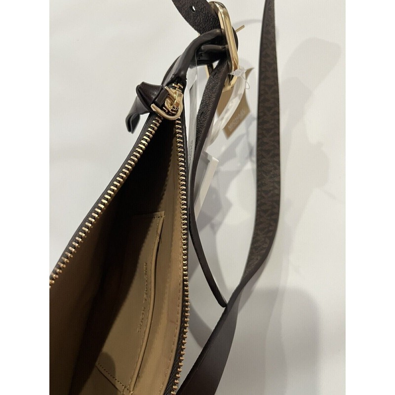 Michael Michael Kors Reversible Belt Bag Leather Brown gallery