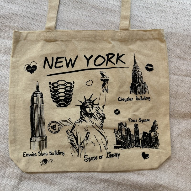 New York City Tote Bag – NYC Souvenir Canvas Bag – Choose Your Style/Design