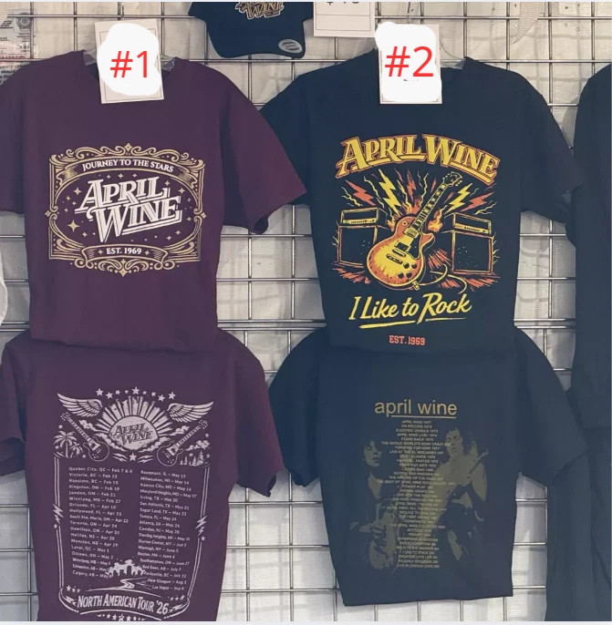 April Wine 2026 North American Tour T-Shirt