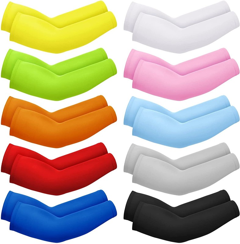 UV Protection Cooling Arm Sleeve for Women Men Summer Outdoor Sunblock Arm Cover