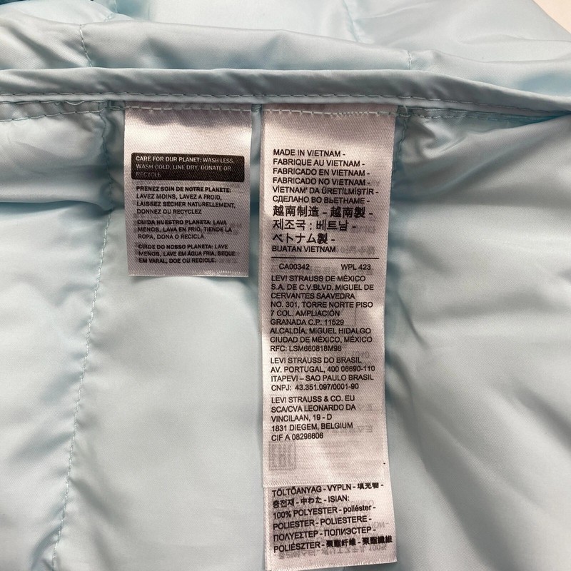 Levi's Puffer Jacket Women Packable Lightweight Insulated Ks4 Size XS gallery