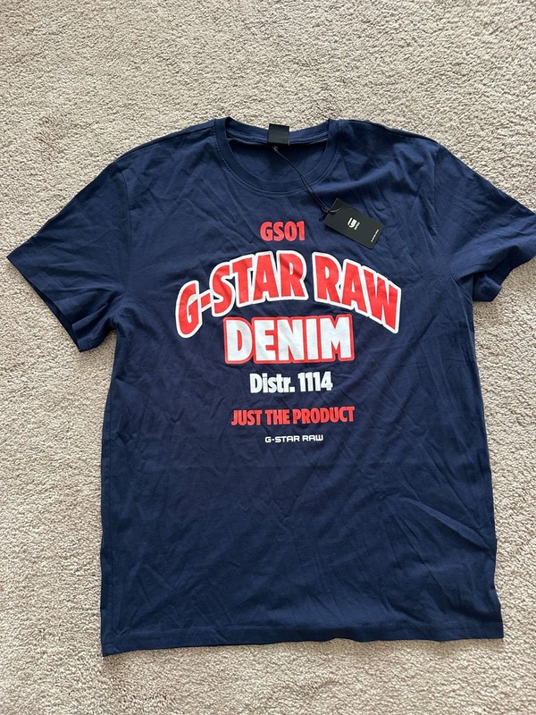New with tags $45 G-Star Graphic Slim Fit T Shirt – Men’s Size Large