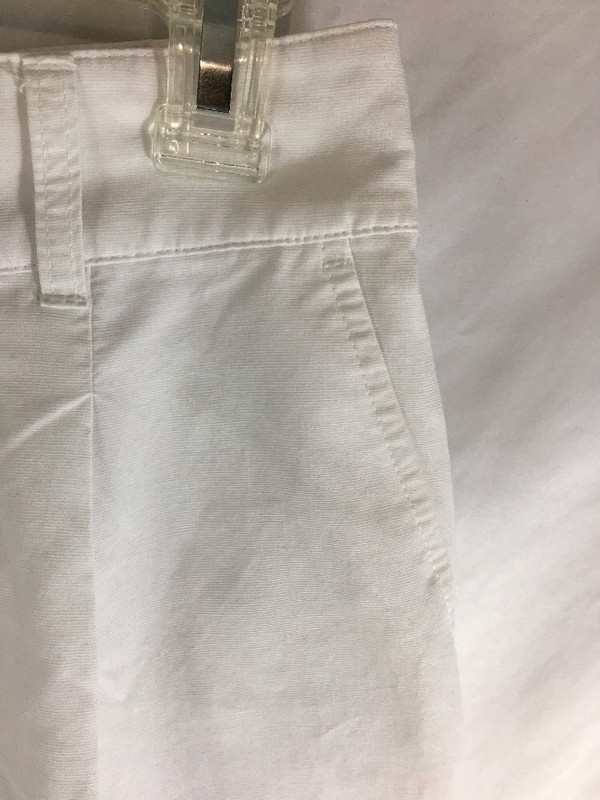 Ann Taylor Women’s Size 0 White Cotton Pleated Shorts Lined Walking (DD81) gallery