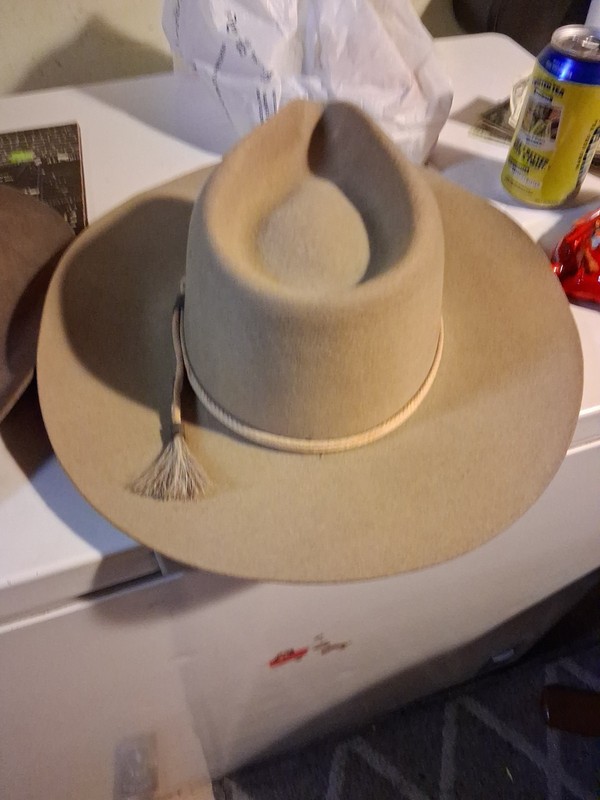 5x Beaver Brand And Eddy Bros Cowboy Hats 7 1/4 gallery