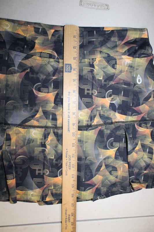 RARE Donajo Dona Jo PITTSBURGH PGH Skort Skirt Women LARGE (2) Active STEELERS gallery