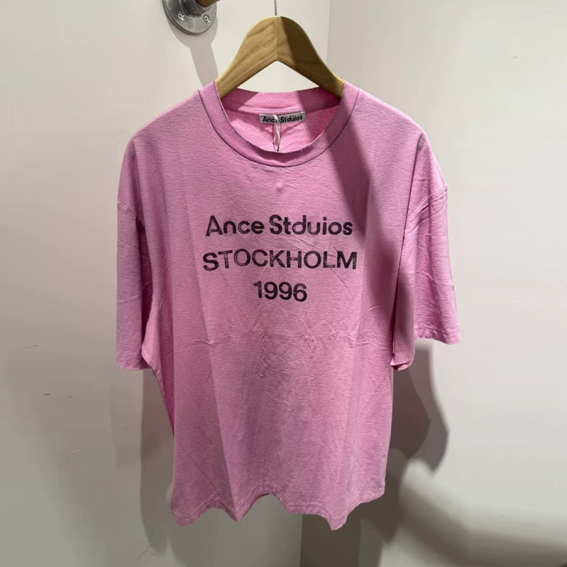 Acne Studios Stockholm 1996 Pink T-shirt / L