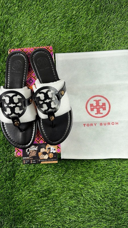 Tory Burch Black Leather Sandals Women’s EU 39