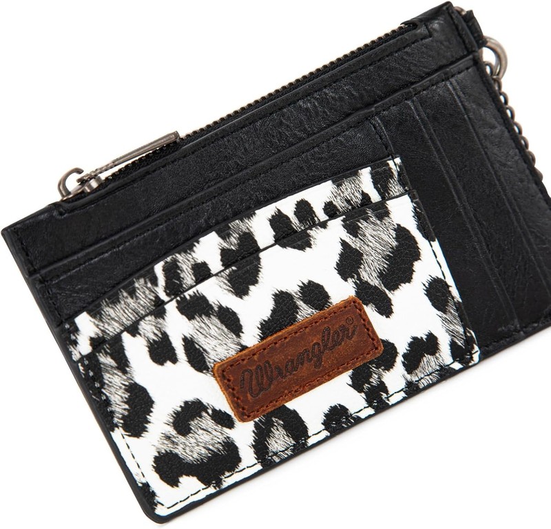 X Wrangler Wallet for Women Ladies Female Card Cases & Money Leopard gallery