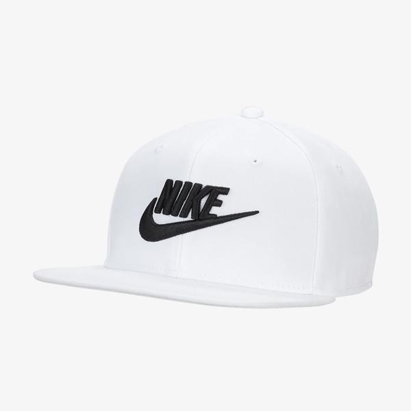 Nike Dri-FIT Pro Cap Structured Futura Unisex Hat White Size S M L FB5380-100 gallery