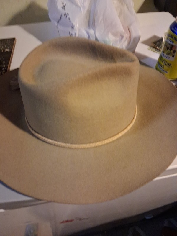5x Beaver Brand And Eddy Bros Cowboy Hats 7 1/4 gallery