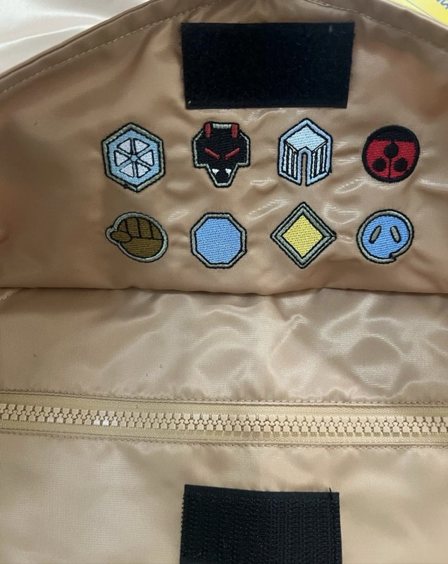 Pokemon Target Starter Pullover Jacket Gold Johto Region L Large gallery