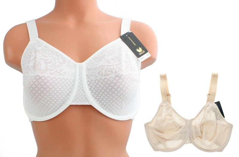 Wacoal Sheer Mesh Minimizer Bra 857210, Adjustable Straps, Elastic Band