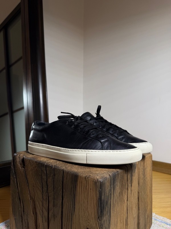 Common Projects Achilles Leather Sneakers in Black Size 43EU gallery
