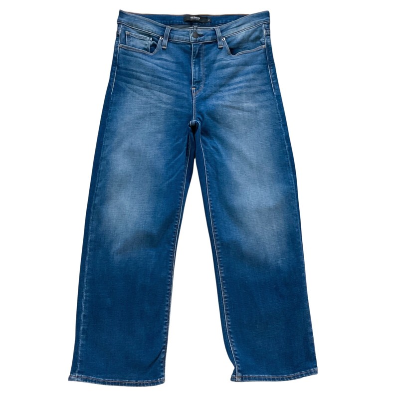 Hudson Womens Jeans size 10 W30 Dark Wash Crop Ankle x25″in Cotton Denim Stretch